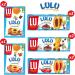 LU - La Bo te LULU - Assortment of 10 Packets: Chocolate Hazelnut Trays (x3) Chocolate Coqueline (x2) L'Ourson Chocolat (x2) Strawberry Tray (x2) Strawberry Coqueline (x1) - Pack of 1.4 kg - Buy Online on GoSupps.com