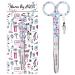 Nurse by AQOS - Nurse accessories - Nurse Accessories - Nurse - Nurse Scissors - Nurse Gadgets - Scissors nurse (blue hearts)