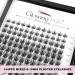 Glowing Win 144 PCS Eyelash Extensions Set - DIY Cluster Lashes with Bond & Seal Tweezers - 8-16mm Natural False Eyelashes - Buy Online on GoSupps.com