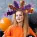 Halloween Headband Pumpkin Ghost Bat Skeleton Colorful Wool Strips Halloween Hair Bands | Halloween Accessories for Adults Halloween Headwear Favors Bat Pumpkin - Buy Online on GoSupps.com