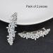 Golewedy Rhinestone Hair Clips - Bridal Crystal Barrettes for Women | Hair Accessories - Buy Online on GoSupps.com