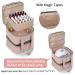 YARWO Nail Polish Organizer Case - Holds 72 Bottles - Dusty Rose - Detachable Storage Bag - for Nail Polishes and Nail Art Tools - Bag Only Patent Pending - Buy Online on GoSupps.com