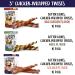 Zeus Better Bones Twists Peanut Butter Flavor + BBQ Chicken Flavor 10 Count Each (Pack of 2) Better Bones + Better Bones - BBQ Chicken - Buy Online on GoSupps.com