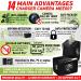 DivineEagle Mini Spy Camera Charger | Hidden Nanny Cam 1080p Full HD | Surveillance USB Camera | Small Black Spy Cam - Buy Online on GoSupps.com