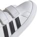 adidas Grand Court Tennis Shoe Toddler 6 Toddler - White/Black/White - Buy Online on GoSupps.com