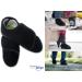 Custom Fit Anti-Slip Wrapping Slippers for Men & Women - Comfortable Gel Core Memory Foam Bamboo Fiber - Orthopedic Rubber Sole - Small/Medium Black - Buy Online on GoSupps.com
