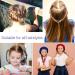 Shop Hanyousheng 500 PCs Mini Transparent Hair Ties - Elastic Bands for Kids Dreadlocks & Ponytails - Fast International Shipping - Buy Online on GoSupps.com