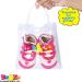 SHADOW DANCE UK Baby Shoes | Soft Sole Toddler Boy & Girl Shoes | Leather Winter Booties 0-6 Months | Pink Sneakers - Buy Online on GoSupps.com