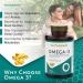 NUTRISSIMO Omega 3 Softgel 3000mg GELITA Anti-Regurgitation Supplement | 120 softgel capsules OF Omega-3 | High concentration EPA 1050mg + DHA 750mg + Vit E 30mg | Up to 4 Months of Supply - Buy Online on GoSupps.com