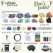 Bulk Set of 33 Real Gemstones & Crystals for Positive Energy | Chakra Healing Stones Necklace Bracelet Set - Ideal for Beginners & Spiritual Care - Buy Online on GoSupps.com