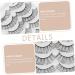 5 Pairs Dense False Eyelash wispy lashes cat eye lashes women false eyelashes natural lashes eyelash natural look lash stuff girls lashes Russia Miss Imitation curly - Buy Online on GoSupps.com