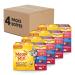 Meow Mix Wet Cat Food Tenders in Sauce Surf & Turf Favourites Variety Pack Pack of 48 Variety Pack 78 g (Pack of 48)