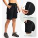 Soothfeel Women's Quick Dry 9 Hiking Cargo Shorts - Black XXL - Buy Online on GoSupps.com