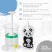 Fill n Squeeze Baby Food Reusable Pouch - Double Zip Bottom Opening - 6 x150ml Panda - BPA & PVC Free - Buy Online on GoSupps.com