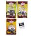Berggold XXL Value Pack: Orange Lemon & Pear Jelly + Banana Jelly | 3 x 250g | TopCandy Giveaway - Buy Now! - Buy Online on GoSupps.com
