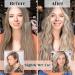 Silk Ribbon Heatless Curling Headband - Overnight Hair Curlers with Hair Clips for Long Hair - Black - Buy Online on GoSupps.com