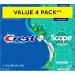 Crest Complete Toothpaste Whitening Plus Scope Minty Fresh 480 mL Total (4 Count of 120 mL Each) Toothpaste Scope (Pack of 4) - Buy Online on GoSupps.com