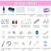 MODDA UV Resin Jewelry Making Kit for Adults - Includes UV Resin, Lamp, Molds, Glitters, Foil Flakes - Beginner Friendly with Video Course - DIY Arts and Crafts - Buy Online on GoSupps.com