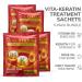 Vita Keratin Treatment Color Shine 20ml - Soin Cheveux Color s - Brillance & Douceur - K ratine + Vitamine B5 + Extrait de Rose - Sachets Unidose - Pack de 5 (100 ml) - Buy Online on GoSupps.com