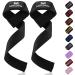 Mercuryal Train Aid Straps Training Straps - Bodybuilding Fitness Kreuzlift Powerlifting - Kreuzl ben Gurte - Professional Lifting Straps - Lifting Straps - Gym accessories for women and men black
