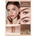 CHPBOLLY 2022 Eyebrow Stamp Stencil Kit - Brow Definer Shaping Pen, Brushes, Razor - Eyebrow Color Makeup for Beginners (02 Set) - Buy Online on GoSupps.com