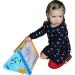 Towo Wooden Toy Motor Play Center - Educational Learning Toys for Toddlers 1 Year | Abacus Letters Numbers & Colors | Perfect Birthday Gift - Buy Online on GoSupps.com