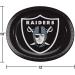 Creative Converting Las Vegas Raiders Oval Platters - 8 Count - 10 x 12 - Buy Online on GoSupps.com