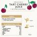 Biona Organic Tart Cherry Juice 1L - Freshly Harvested Not from Concentrate - Rich in Vitamins and Antioxidants - Pack of 1 - Buy Online on GoSupps.com