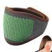 Virtcoy heated neck support |Wormwood Neck Wrap Magnetic heating cushion adjustable neck protection adjustable neck wrap for men and women home neck heating pillows black-green dot