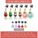 BEARDAMENTS Beard Lights - 16pc Colorful Christmas Beard Ornaments for Men - Buy Online on GoSupps.com