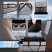 Guwina Auto Organizer - Versatile Back & Front Seat Car Organizer for Kids - Foldable Design Built-in Fans & Lids - Gray - Buy Online on GoSupps.com