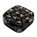 Halloween Pattern Sanitary Napkin Storage Bag Menstrual Pad Bag Portable Menstrual Period Sanitary Pouch Zipper Tampons Collect Bags for Teen Girls Women Ladies Color 10