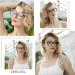 Zeelool Stylish Oversized Square Blue Light Blocking Glasses for Women - Brenda ZOP02126-01 Mauve Gaming Eyewear - Buy Online on GoSupps.com