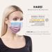 HARD Rainbow Macadamia Disposable Face Masks - 50 pcs | Made in Germany | Type IIR & CE Certified | Triple Layer Filtration | Elastic Earloops | Breathable & 99.78% Filtration Efficiency - Buy Online on GoSupps.com