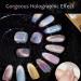 8ml Rainbow Cat Eye Gel Polish - 2pcs UV Magnet Glitter Nail Design | Chameleon Sparkle - Buy Online on GoSupps.com
