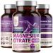 N1N Premium Magnesium Citrate Capsules 1250mg 120 Veg Caps 100% Pure Powerful dose for Sleep Muscle Cramps Bone Health Energy Production and Nerve Function 120 Count (Pack of 1)