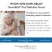 DermaRad Post Radiation Calming Serum with 3% Lidocaine - Soothes Sensitive Skin - Buy Online on GoSupps.com