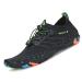 Pastaza water shoes swimming shoe quickly drying bathing shoes beach shoes water sports shoes for men women unisex 45 EU traffic black