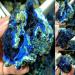 Natural Crystal Rough 1PC Natural Azurite Malachite Geode Crystal Stone Collectible (Color : Irregular Shape Size : 3-4cm) 3-4cm Irregular Shape - Buy Online on GoSupps.com