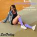 Compression Socks 3 Pairs for Men & Women - Support for Running, Nurses, Cycling - Pink/Purple/Grey - Small-Medium - Buy Online on GoSupps.com