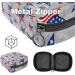 USA Patriotic Stars Menstrual Cup & Sanitary Napkin Storage Bag - Large Capacity Organizer for Girls Travel - Multi-Colored 7 - Buy Online on GoSupps.com