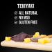 Wenzel's Farm Teriyaki Beef Jerky 10 oz Value Pack - Naturally Smoked, No MSG, Gluten Free - Buy Online on GoSupps.com