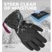 Tough Outdoors Women's Waterproof Ski Gloves - Small Black | Winter Snowboard Gloves for Ladies - Buy Online on GoSupps.com
