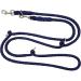 Adjustable Dog Exercise Line for Large Dogs up to 80 kg - 2.40m 2.80m 3.50m 5m | 17 Fabrics | Durable & Stable Navy Blue 4-Fold Design - Buy Online on GoSupps.com