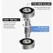Fireball Dragon 6mm Bearing Spacer Set for 608 Bearings - Inline Skate Shaft Upgrade for Rollerblade & Roller Skates - 8 Pack Aluminum Speed Spacer Kit - Buy Online on GoSupps.com