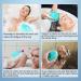Silicone Body Scrubber & Bath Brush - Upgrade 2-in-1 Shower Tool for Gentle Massage and Cleansing - Buy Online on GoSupps.com