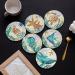 Finphoon Diamond Painting Coasters Kit with Holder - 8 Pcs Ocean Art DIY Kit for Adults & Kids - Blue Diamond Painting Art Set - Buy Online on GoSupps.com