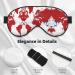 World Map Print Unisex Sleep Mask | Double-Sided Eye Mask for Sound Sleep & Skin Care - Buy Online on GoSupps.com