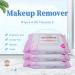 Mivida Makeup Remover Wipes - Facial Cleansing, Gentle & Fragrance-Free - 50 Count - Buy Online on GoSupps.com
