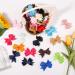 DooBoi Hair Clips 80PCS - 2'' Mini Grosgrain Ribbon Bows Set for Girls, Teens, Infants, and Toddlers - Solid Color Boutique Hair Accessories - Buy Online on GoSupps.com